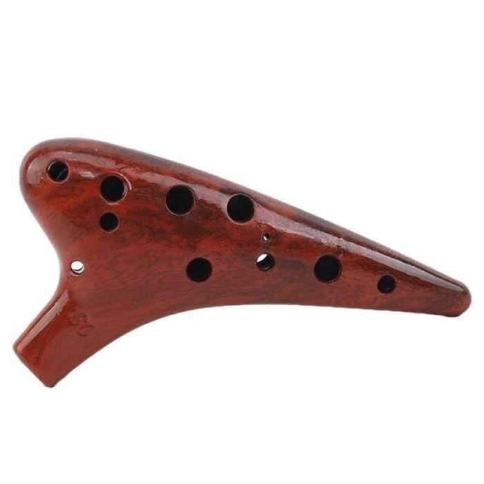 Rm04580OCARINA.Résine plastique Ocarinas,12 trous,ton C spécial