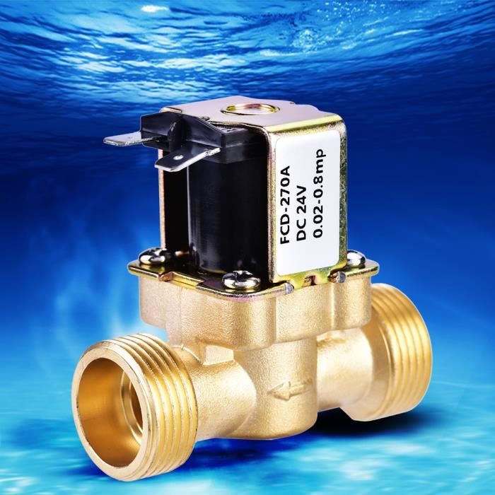 Watts vanne magnétique sanitaire normalement fermée WKB 2 1/2 220V