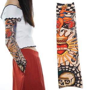 6 Manchettes Tatouage Temporaire Faux - Ensemble Unisexe Multicouleur - Taille Moyenne