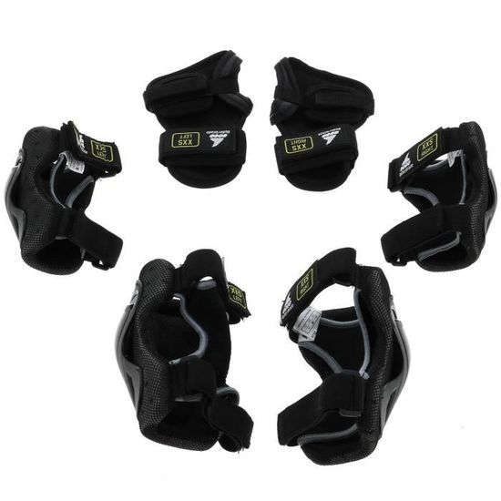Pack Protection Rollerblade Skate Gear 3 - Genouillères, Coudières Et Protège-poignets Mixte Adulte