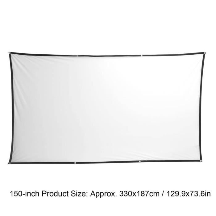 Kit D'accessoires De Rechange Pour écran De Projection Yandood - Connecteurs, Boucles, Crochets - Pour Modèle Pliable Portable - 4
