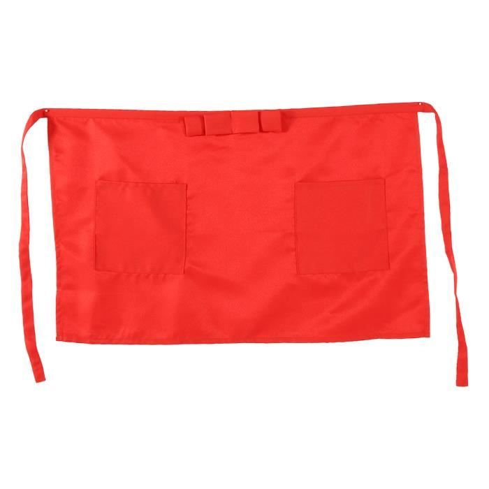 Tablier De Cuisine En Polyester Résistant à L'huile - Salopette Avec Poche, Réglable, Unisexe Pour Professionnels Ou Maison