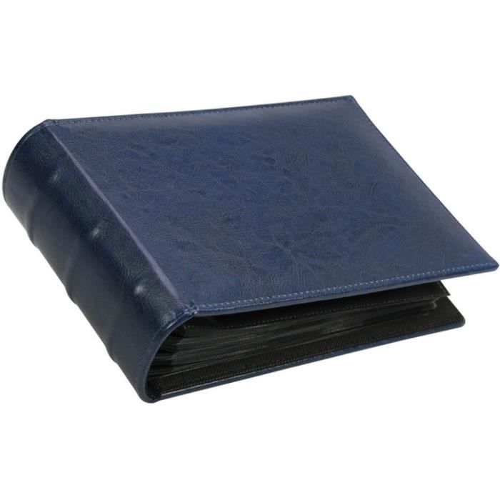 Album Prophila Pour 100 Cartes Postales – Couverture Brun, Pochettes Sans PVC, Jusqu'à 190 X 125 Mm