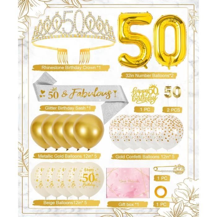 Floatdream 20 Ans Couronne Anniversaire Echarpe, 20e Anniversaire