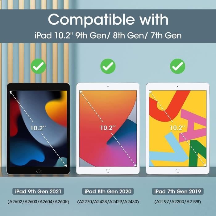Ipad 8ème génération 2020 - 32go Ios 18.6 10.2 pouces MP izay liana