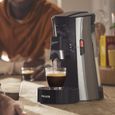 Machine à café dosettes SENSEO select - Philips CSA250/11 - Modèle premium acier brossé - Noir-2