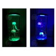INN® Lumière de nuit de l'atmosphère de la maison changeante  de couleur  LED  USB  colorée Lumière de méduse de simulation de burea-2