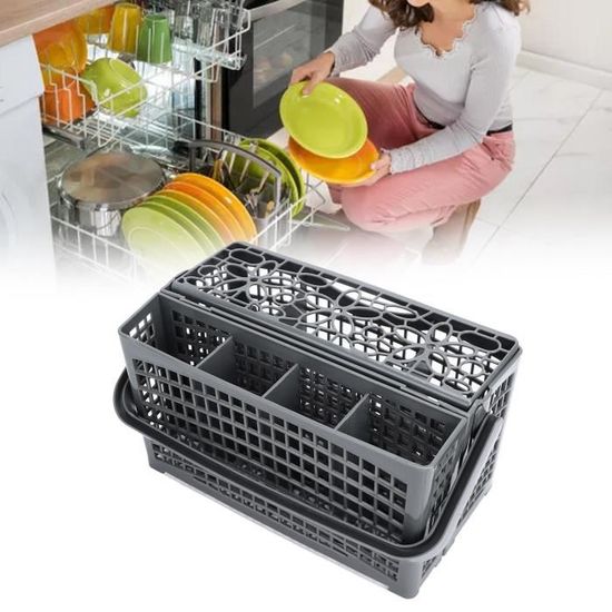 Omabeta Panier de lave vaisselle Porte-couverts pour Ustensiles, ABS  Durable, Remplacement Direct, electromenager lave-vaisselle