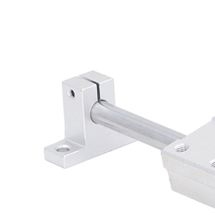 QUARKZMAN 2 Pcs 8mm X 400mm Rail Linéaire Glissière Guide