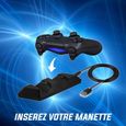 Station de recharge pour 2 manettes - SUBSONIC - PS4 / PS4 Slim / PS4 Pro-3