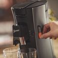 Machine à café dosettes SENSEO select - Philips CSA250/11 - Modèle premium acier brossé - Noir-3