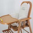 Coussin de chaise universel en PVC - BABYCALIN - Positive Colors - Bébé - 6 mois à 3 ans - Beige-3