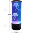 INN® Lumière de nuit de l'atmosphère de la maison changeante  de couleur  LED  USB  colorée Lumière de méduse de simulation de burea-3