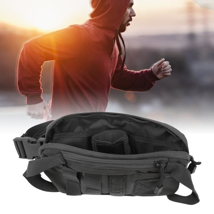 Molle sac a dos impermeable militaire sac simple pour la chasse a l exterieur harnais de chasse sac a epaule noir pour course neuf Cdiscount Sport