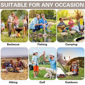 Tabouret De Camping Pliant Siège De Plage Pliable Petite Chaise
