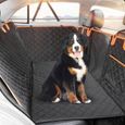 Housse de protection antidérapente et imperméable pour siège de voiture pour chien-0