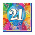 33 cm x 33 cm Visiodirect Lot de 20 Serviettes en Papier 40 Ans