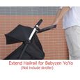 Hailrail à poignée extensible pour poussette de bébé, accessoires pour babyzen YoYo 2 et Bugaboo Bee 6 Bee 5 CHANCELIERE - SHY16414-0