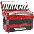 BHDD Accordeon 34 Touches, accordeon de Piano leger et Pratique Durable de Haute qualite, Bonnes Performances po,508-0