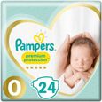 Couches Pampers Premium Protection - Lot de 4 - Taille 0 - 24 couches-0