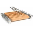 Cintres en Bois - YYV - 36cm - Lot de 10 - Antidérapants - Pour Vêtements Divers