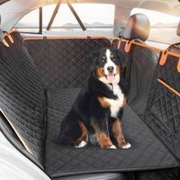 Housse de protection antidérapente et imperméable pour siège de voiture pour chien