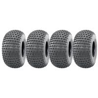 22x11.00-8 Knobby pneu ATV, pneus de remorque Quad 22 11 8 pneu 4 plis de P322, ensemble de 4