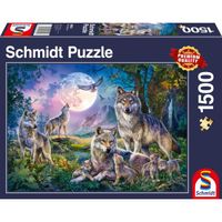 Puzzle Animaux - SCHMIDT SPIELE - Loups - 1500 pièces - Adulte - A partir de 12 ans