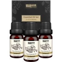 BRUBAKER Cosmetics Huiles Essentielles - Set de 3 Huiles de Cardamome - Aromathérapie - naturel et végétalien - 3 x 10 ml