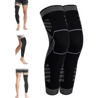 Compression jambe complète, Manchons de compression genoux et jambes V2, Manchons de compression V2 pour genoux et jambes(XL)