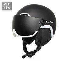 casque de Ski 2 en 1, avec lunettes intégrées et masque détachable, lentille de Vision nocturne à coût supplé