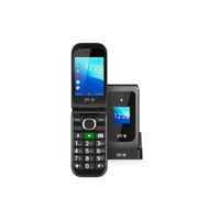 SPC JASPER 2 4G – Téléphone portable senior avec WhatsApp, compatible avec appareils auditifs, bouton SOS et socle de charge.