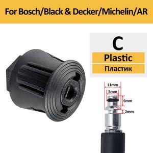 NETTOYEUR HAUTE PRESSION Pour Bosch Plastique - Convertisseur de connecteur de tuyau pour nettoyeur haute pression, adaptateur de sort