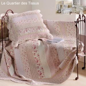 Boutis Imprimes Couleur Rose