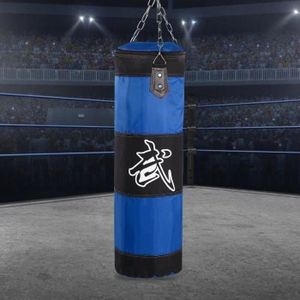 Sac de Sable de Boxe Vide Suspendu Bickbag Boxing Former Fight Karate Poin/çonnage Sac Robuste for Adulte avec Garde-Bracelet de Gant