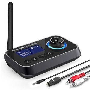 Récepteur audio 2 en 1  Émetteur audio Bluetooth， avec contrôle du