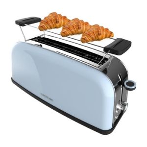 Cecotec Grille-pain numérique ClassicToast 15000 Beige ExtraDouble. 1500 W,  2 fentes très longues et larges, 3 fonctions préconfigurées : BLOCK:  : Cuisine et Maison