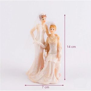 Figurine Gateau De Mariage Couple Femme Cdiscount