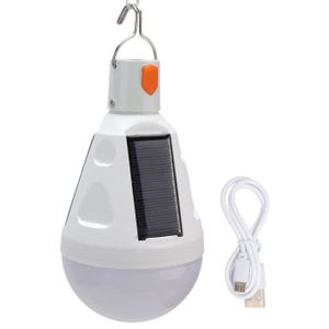 LAMPE - LANTERNE EJ.life Solar LED Light, USB Solar LED Bulb 7‑8H W