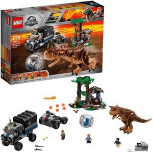 ASSEMBLAGE CONSTRUCTION LEGO Jurassic World - Le Carnotaurus et la fuite e