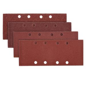 11pc Ponçage Bande Abrasive Ponceuse Papier de Verre Polissage G 180 240