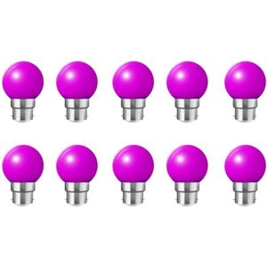 AMPOULE - LED Ampoule LED de couleur B22, équivalent 2 W, 20 W, 