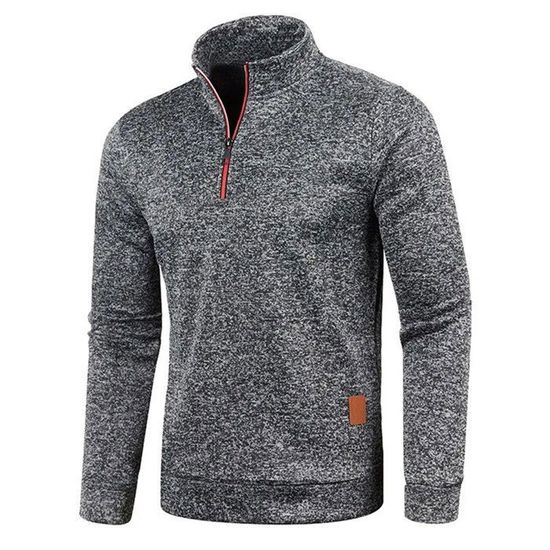 Sweat à Capuche Homme Grande Taille - Coupe Décontractée, Poche Kangourou - Polaire Chaude - Pour Tous Les Jours, Sport, Travail - 6