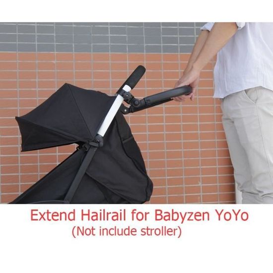 Hailrail à poignée extensible pour poussette de bébé, accessoires pour babyzen YoYo 2 et Bugaboo Bee 6 Bee 5 CHANCELIERE - SHY16414