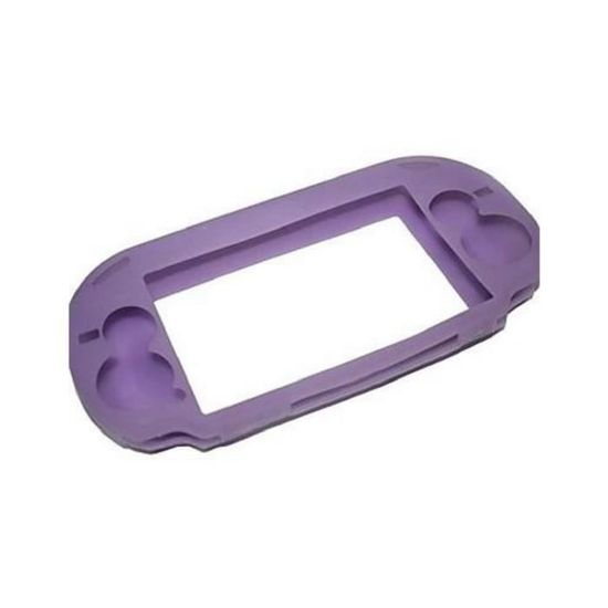 Pack Coque Silicone PS VITA 1000 - Inclut Pochette, Casque, Chargeur - Bleu - Neuf