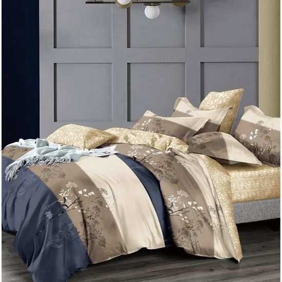 Couette - FANNY & CÉLINE - MING19-2442 - 240x260cm - 600 Gsm - Bicolore Réversible - Maison