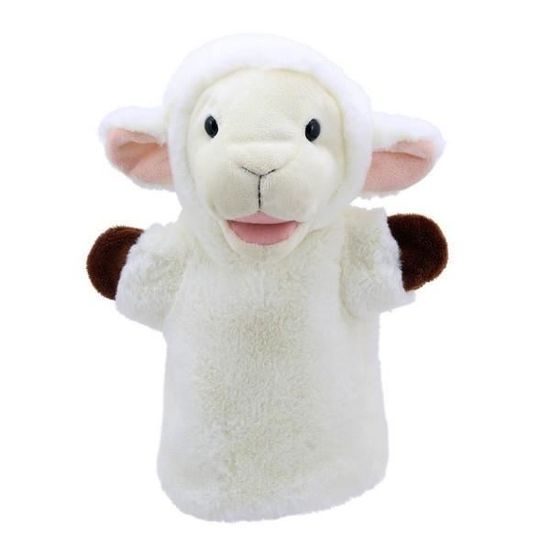 Marionnette Peluche à Main Mouton - The Puppet Company - Hauteur 22cm - Norme CE
