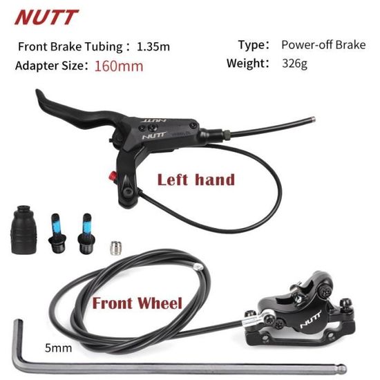 Frein Vélo,Freins Hydrauliques à Disque à Huile électriques Pour VTT Et