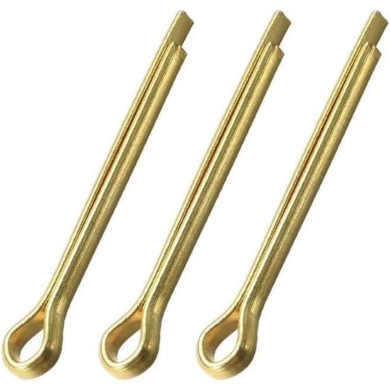 Lot De 4 Supports Dorés 6 Broches Pour Chassis électronique - Radioelec - Neufs