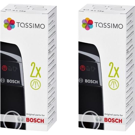 Kit Détartrage Pour Machine Tassimo Bosch — 1 Disque Nettoyant + 2 Pastilles Anti-calcaire, Entretien Facile
